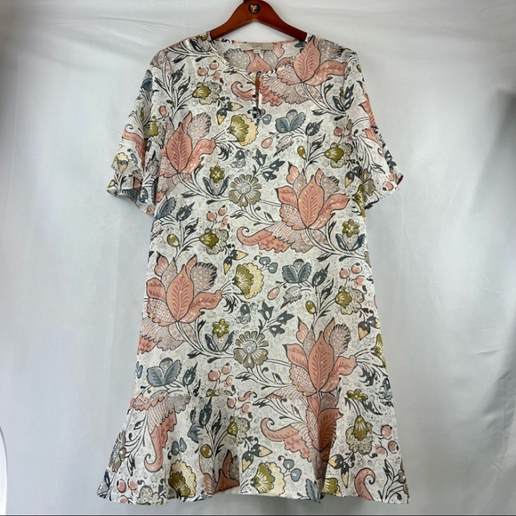 LOFT Shimmer Shift Dress size M - Picture 2 of 7